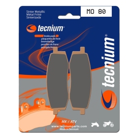 TECNIUM MX/ATV Sintered Metal Brake pads MO80 Yamaha IT / TT / YZ 125-600cc 85-92