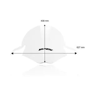 WRS BM051T RACE Windscreen Clear BMW M / S 1000RR ABS 19-24