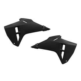 UFO Black Radiator Covers for Honda CRF 250-450cc 21-25