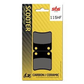 Sbs Brakepads 115HF Ceramic BSV / Cagiva / Daelim / Garelli / Honda / SYM