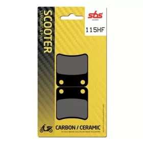 Sbs Brakepads 115HF Ceramic BSV / Cagiva / Daelim / Garelli / Honda / SYM