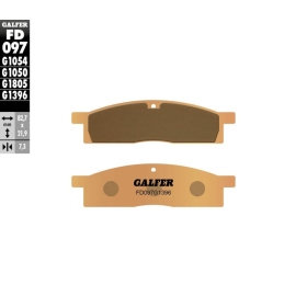 GALFER HH Sintered Brake Pads Yamaha YZ 65-85cc 03-26