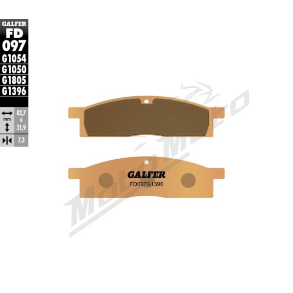 GALFER HH Sintered Brake Pads Yamaha YZ 65-85cc 03-26