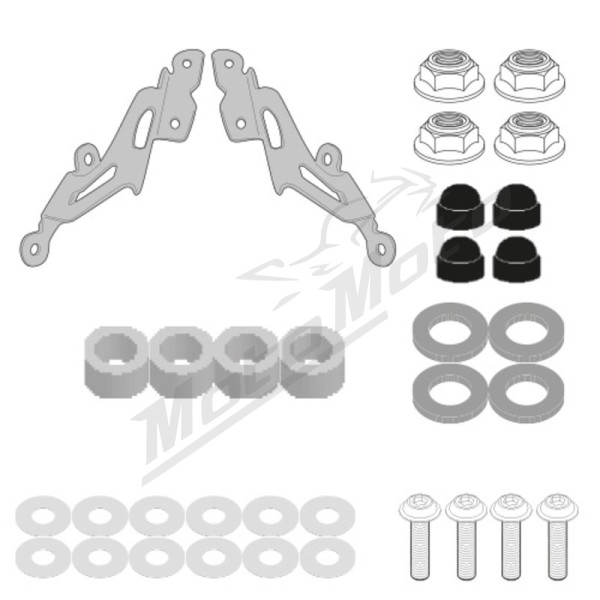 Givi Specific fitting kit for 2166A YAMAHA MT 125 20-22