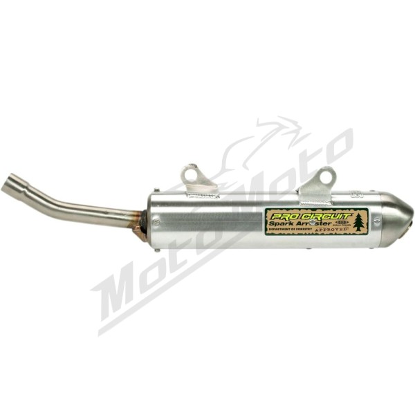PRO CIRCUIT Spark Arrestor Silencer Stainless Steel/Aluminum Honda CR 250R 92-96