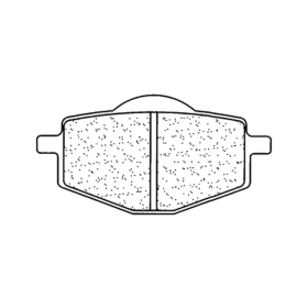 CL BRAKES 2284S4 Street Sintered Metal Brake pads GILERA / MALAGUTI / MBK / YAMAHA