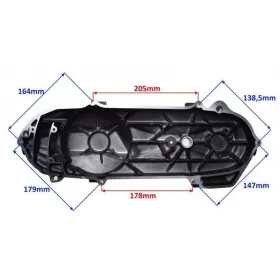 Variator cover ATU/ PEGASUS/ TGB 25-125cc 1997-2013