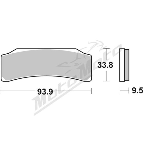 SBS DS Racing Dual Sintered Brake Pads BREMBO RACING CALIPERS SBK RACING DX