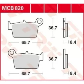 TRW All Round Sintered Metal Brake Pads Beta ALP / RR / Urban 50-200cc 06-25