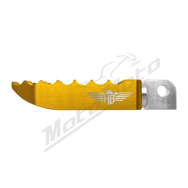 HEINZ BIKES MX V2 Front/Rear Foot Pegs Harley Davidson FLD / FLS / FXD / FXDF / XL / XLH / FXSTD / FXDL 883/1800 90-22