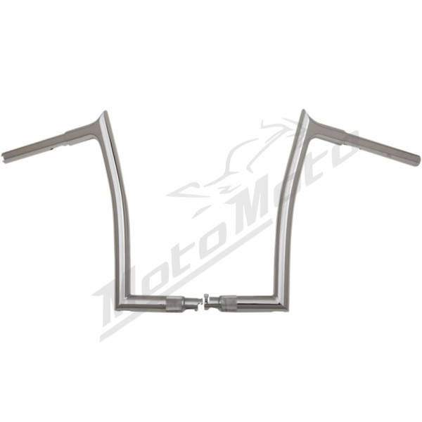 FAT BAGGERS INC. Pointed Top Handlebar Chrome 89x35.5cm Harley Davidson FLFB / FLHRXS / FLTRT / FXSB 1584-1868 07-25