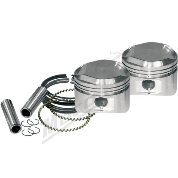 S&S CYCLE Piston Kit for S&S Motors Harley Davidson FLH / FLHR / FLHRCI 883-1450cc 83-03