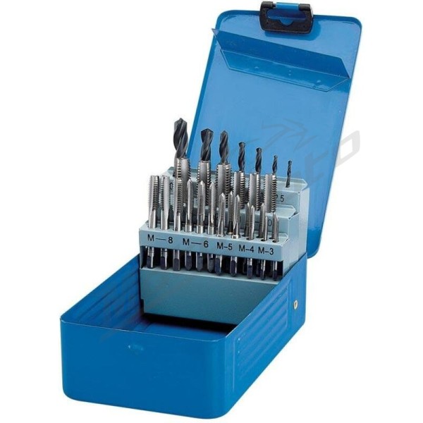 DRAPER Metric Tap and HSS Drill Set 28pcs