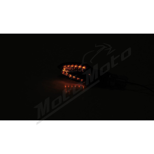 HIGHSIDER smart Vinci LED Indicator Black/Smoke E-Approved (Pair)
