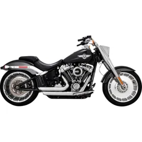 VANCE & HINES "Shortshots Staggered" išmetimo sistema Chrominė Harley Davidson FLFB / FLFBS / FXBR / FXDR / FXDRS 1750-1923cc 18-24