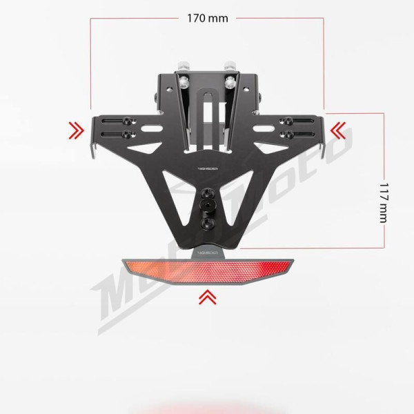 HIGHSIDER Akron-RS License Plate Holder (Without Light) KTM Super Duke 1290 20-23