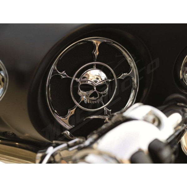 KURYAKYN Zombie priekinių garsiakalbių apdaila Harley Davidson FLHR / FLHT / FLHTCI / FLHTI / FLHTK / FLHX 1340/1800 96-13