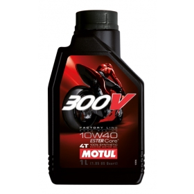 Alyva MOTUL 300V FACTORY LINE 10W40 Sintetinė - 4T - 1L