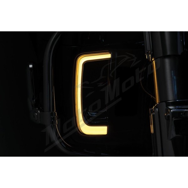 KURYAKYN Tracer LED Front Fairing Lower Grill Inserts Harley Davidson FLHTCU / FLHTCUTG / FLHTK / FLTRU / FLHXSE 1690/1923 14-24 