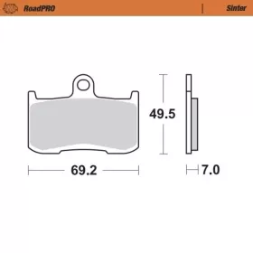 Moto-Master Brakepads Indian/ Kawasaki/ Triumph