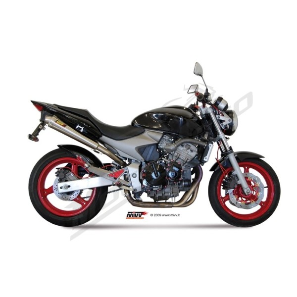 MIVV X-CONE Stainless Slip-On Honda CB 600 F Hornet 03-06
