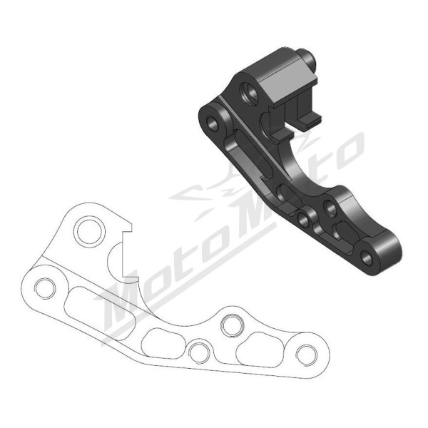 Moto-master Front Brake Disc Adapter 270mm Beta RC / RR / RX / Urban 125-500cc 10-26