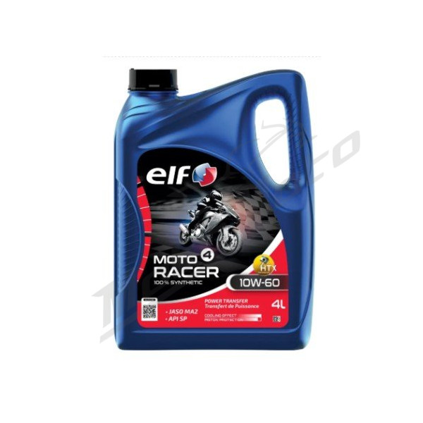 ELF Moto 4 Racer 10W-60 SYN Oil 4T 4L