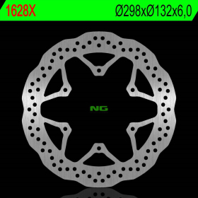 NG Rear Fixed Brake Disc 298X132X6mm Yamaha XVS 950-1300cc 07-17