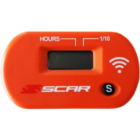 SCAR Wireless Vibration Hour Meter Orange