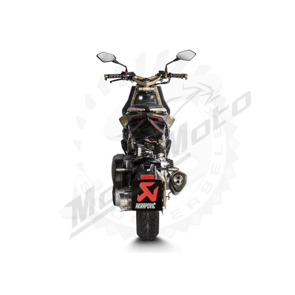 Akrapovic Slip-On Muffler Italjet Dragster 125-200cc 21-24
