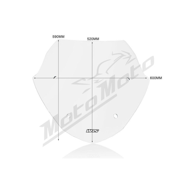 WRS SPORT Windscreen Clear BMW R1250RT ABS 21-24