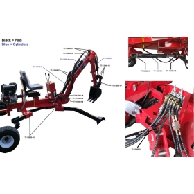 Bronco Stick cylinder for Bronco Backhoe Digger