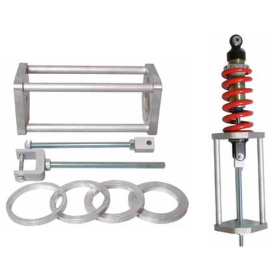 BUZZETTI shock absorber spring compression tool with adapters 
