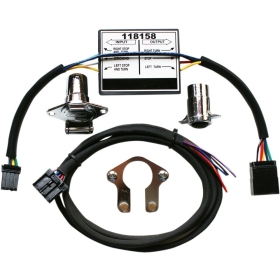 KHROME WERKS 4-Wire to 5-Wire Plug and Play Converter Harley Davidson FLHR / FLHT / FLHTCU / FLHTK / FLHX / FLHXST / FLTRK / FLTRX / FLTRXS / FLTRXSE 1690-1977 14-25