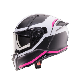 Helmet Caberg Avalon X Pure Matte Black/White/Pink