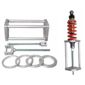 BUZZETTI shock absorber spring compression tool with adapters 