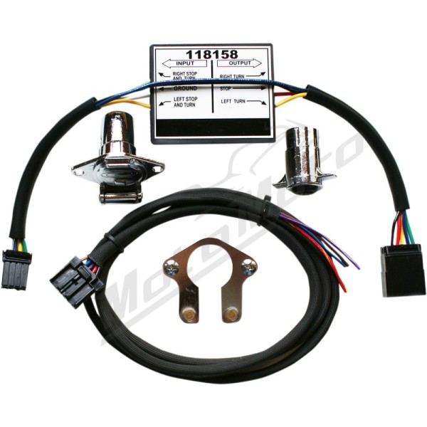 KHROME WERKS 4-Wire to 5-Wire Plug and Play Converter Harley Davidson FLHR / FLHT / FLHTCU / FLHTK / FLHX / FLHXST / FLTRK / FLTRX / FLTRXS / FLTRXSE 1690-1977 14-25