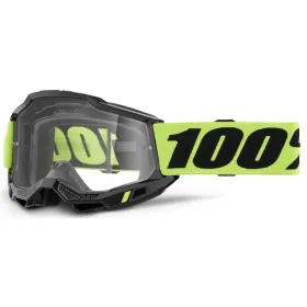 100% Youth Accuri 2 Goggle (Clear Lens) Yellow / Black