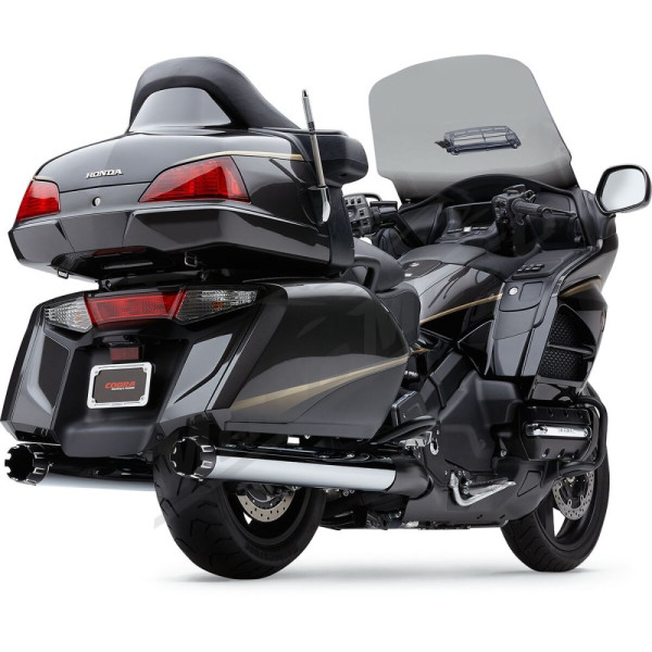 COBRA 4" Slip-On Mufflers Honda GL 1800cc 03-19