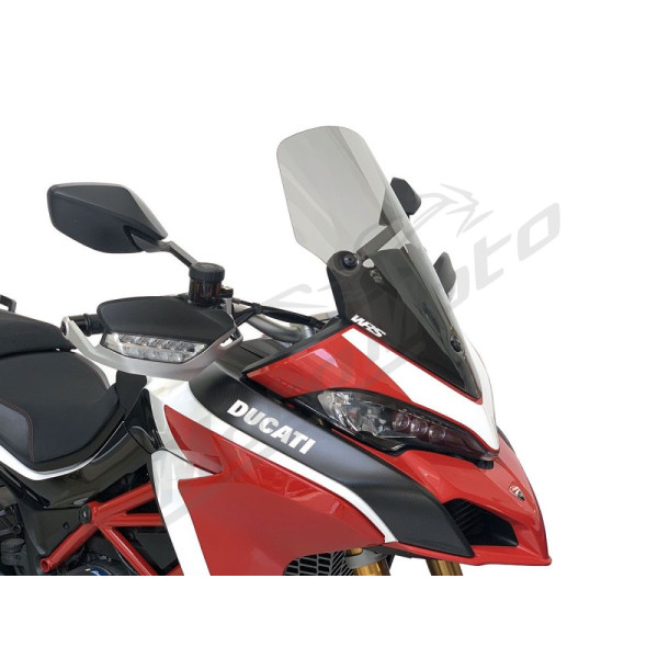 WRS DU008F INTERMEDIO Windscreen Smoke Ducati Multistrada 950-1260cc 15-24