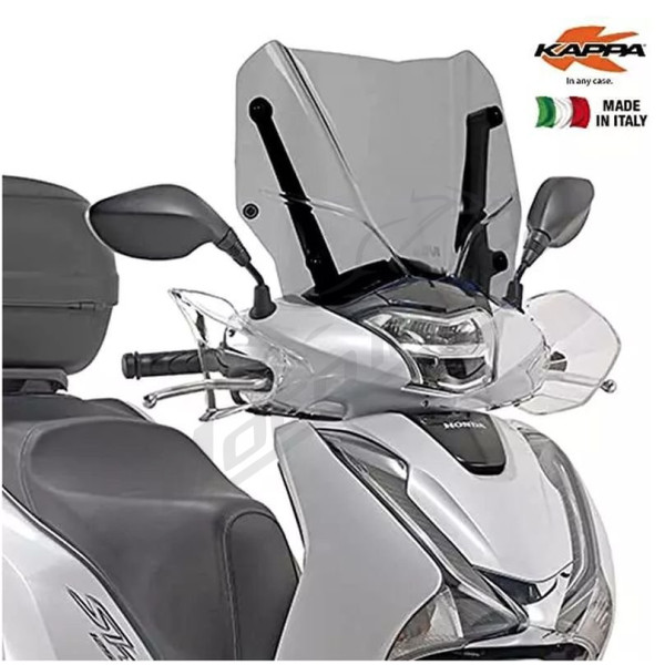 KAPPA Windshield 36.5x45cm smoked Honda SH 125-150 17-19