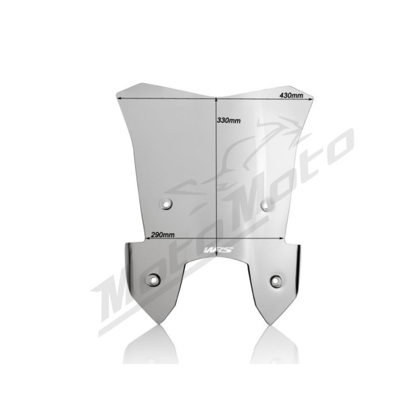 WRS KT003F TOURING Priekinis stiklas Lengvai Tamsintas KTM Adventure 1050-1190cc 13-18
