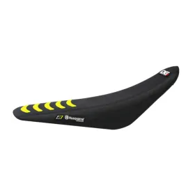 Blackbird sėdynės užvalkalas DOUBLE GRIP 3 Husqvarna TC / FC / TE / FE 125-501cc 14-16 Juoda/Geltona