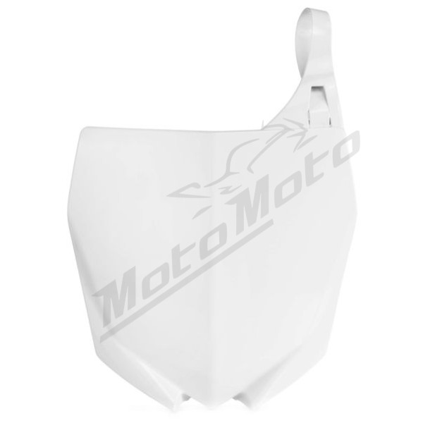 Front number plate white CEMOTO Yamaha YZ 85 2015–2021