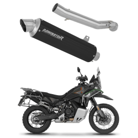 Dominator Exhaust Silencer Muffler GPF BLACK + dB killer CF MOTO 1000 MT-X 2026