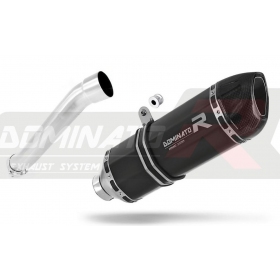Exhaust kit Dominator HP1 BLACK YAMAHA XT 660Z TENERE 2008-2016