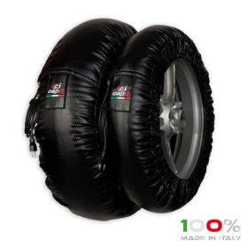CAPIT Suprema Spina Tirewarmers Black (110-70/R17 / 140-70/R17)