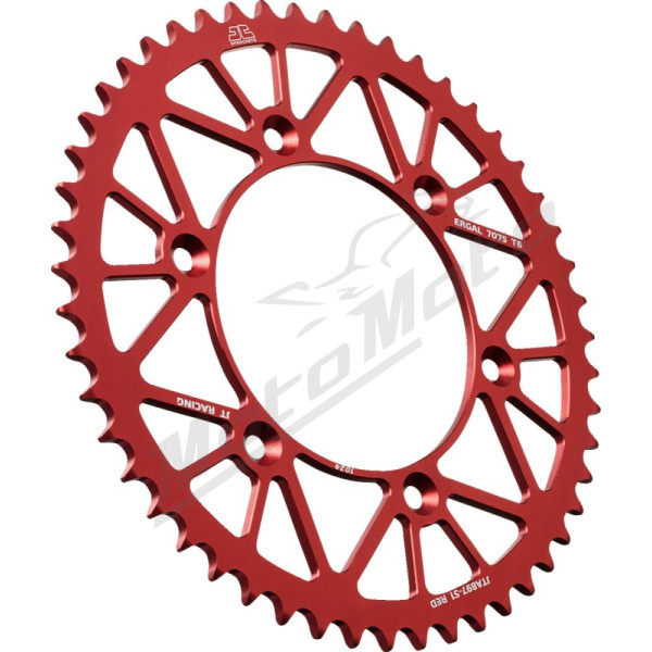 JT SPROCKETS Rear Sprocket JTA897 Red Gas Gas / Husqvarna / KTM 125-901 90-26  