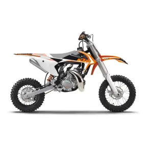 Blackbird lipdukų rinkinys Dream 4 oranžinė / balta / juoda KTM SX 50 16-23