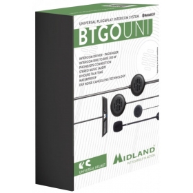 MIDLAND BT Go Uni Bluetooth Communication System Single Pack